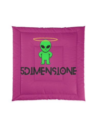 Comforter Personalizzato Quinta Dimensione con Nome - Stile unico-www.5dimensione.it