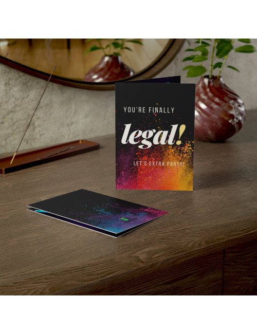 Biglietti di Invito di Compleanno Personalizzati - Serie ET Birthday di 5Dimensione