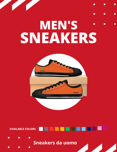 Sneakers da Uomo Personalizzate - Design 5Dimensione